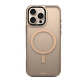 __vg|Gold|0|6942288421853-01|Apple iPhone 16 Pro Max Kılıf MagSafe Şarj Özellikli Cam Arka Yüzey TPU Youngkit Gemstone Serisi Kapak