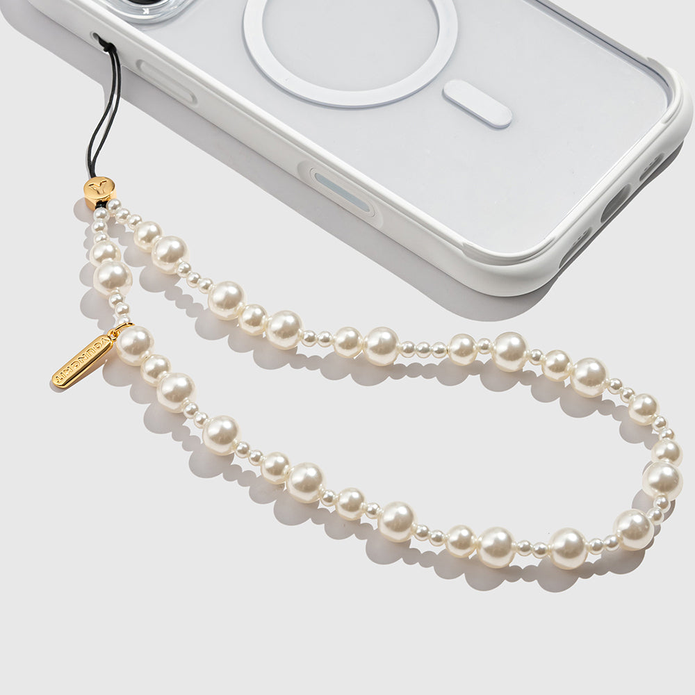 __vg|Gold|0|6942288423130-01|Youngkit Pearl Serisi İnci Tasarımlı Telefon Askı İpi 40cm