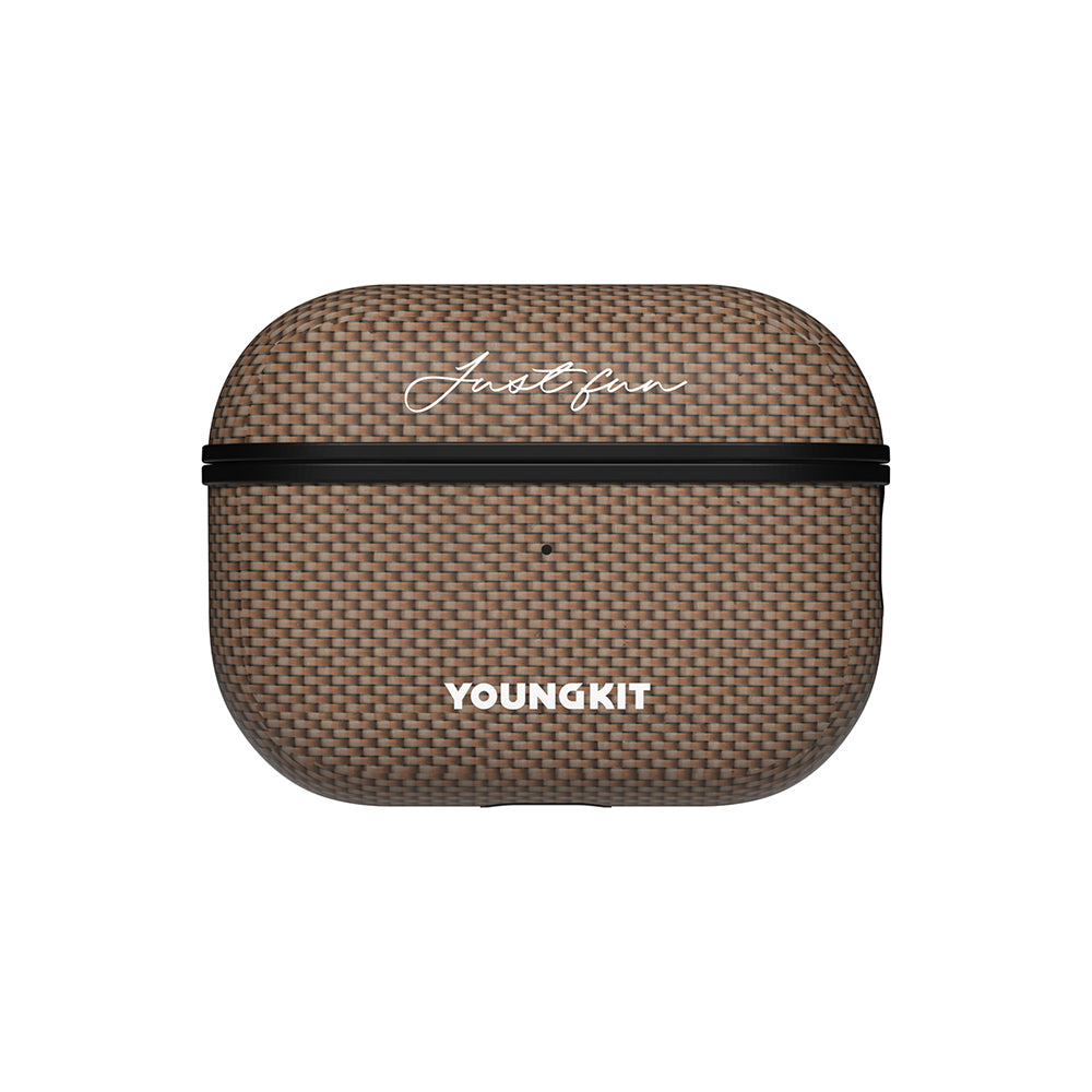 __vg|Gold|0|6942288423673-01|Apple Airpods Pro 2 Kılıf MagSafe Şarj Özellikli Aramid Fiber Youngkit 1500D Extreme Wing Serisi Kapak