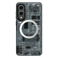 __vg|Gri|0|6942288425035-01|Galaxy S25 Edge Kılıf MagSafe Şarj Özellikli Youngkit Technology Serisi Kapak