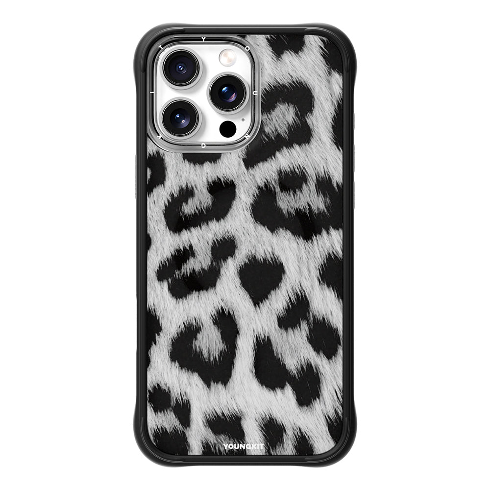 __vg|Siyah|0|6942288427053-01|Apple iPhone 16 Pro Max Kılıf MagSafe Şarj Özellikli Youngkit Leopard Serisi Kapak