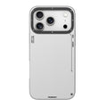 __vg|Gri|0|6942288442780-01|Apple iPhone 17 Pro Kılıf MagSafe Şarj Özellikli Basit Mat Deri Desenli Youngkit Tech Fashion Serisi Kapak