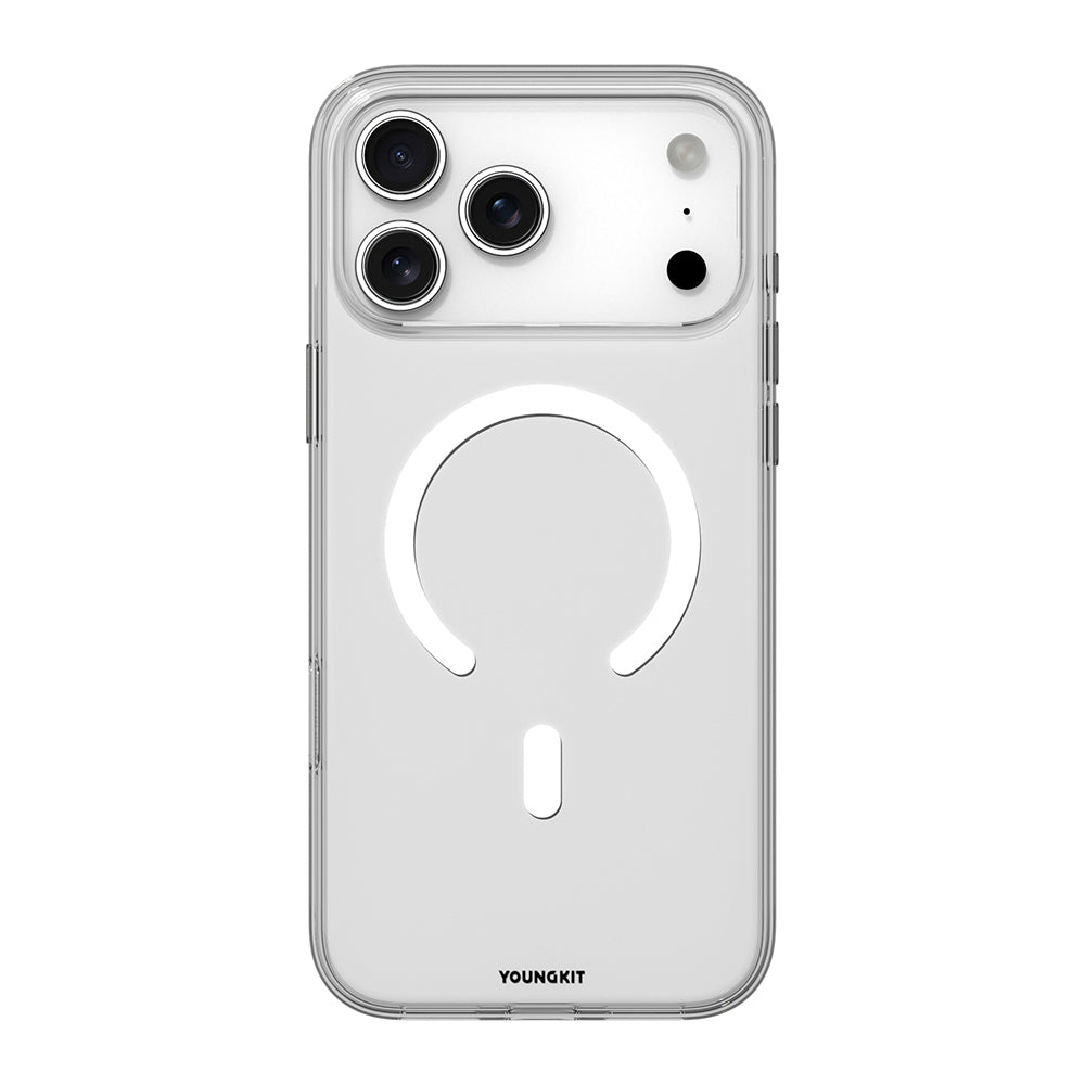 __vg|Şeffaf|0|6942288442858-01|Apple iPhone 17 Pro Max Kılıf MagSafe Şarj Özellikli Youngkit Clear Serisi Kapak
