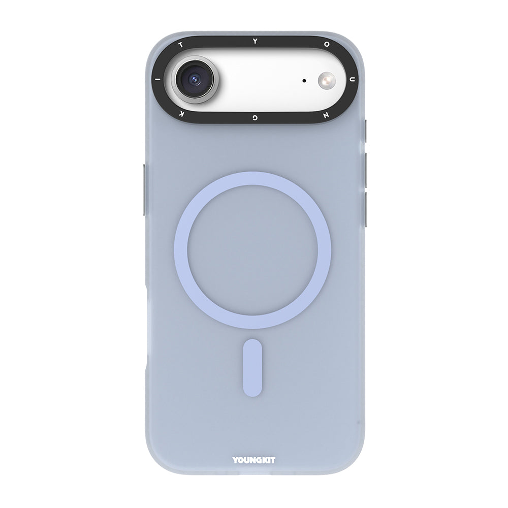 __vg|Mavi|0|6942288443848-01|Apple iPhone 17 Air Kılıf MagSafe Şarj Özellikli Youngkit Hidden Sand Serisi Kapak