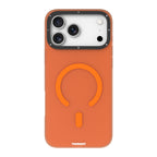 __vg|Turuncu|0|6942288443909-01|Apple iPhone 17 Pro Max Kılıf MagSafe Şarj Özellikli Youngkit Hidden Sand Serisi Kapak