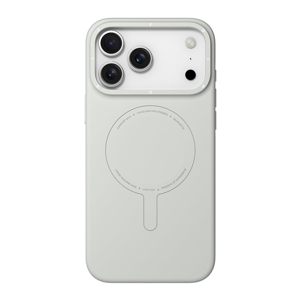 __vg|Gri|0|6942288446412-01|Apple iPhone 17 Pro Max Kılıf MagSafe Şarj Özellikli Youngkit Morandi Serisi Kapak