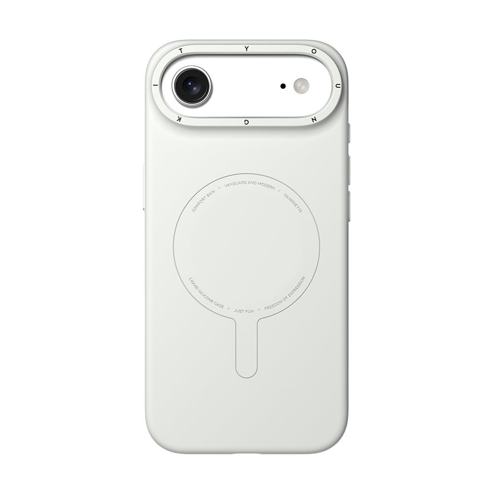 __vg|Gri|0|6942288446429-01|Apple iPhone 17 Air Kılıf MagSafe Şarj Özellikli Youngkit Morandi Serisi Kapak