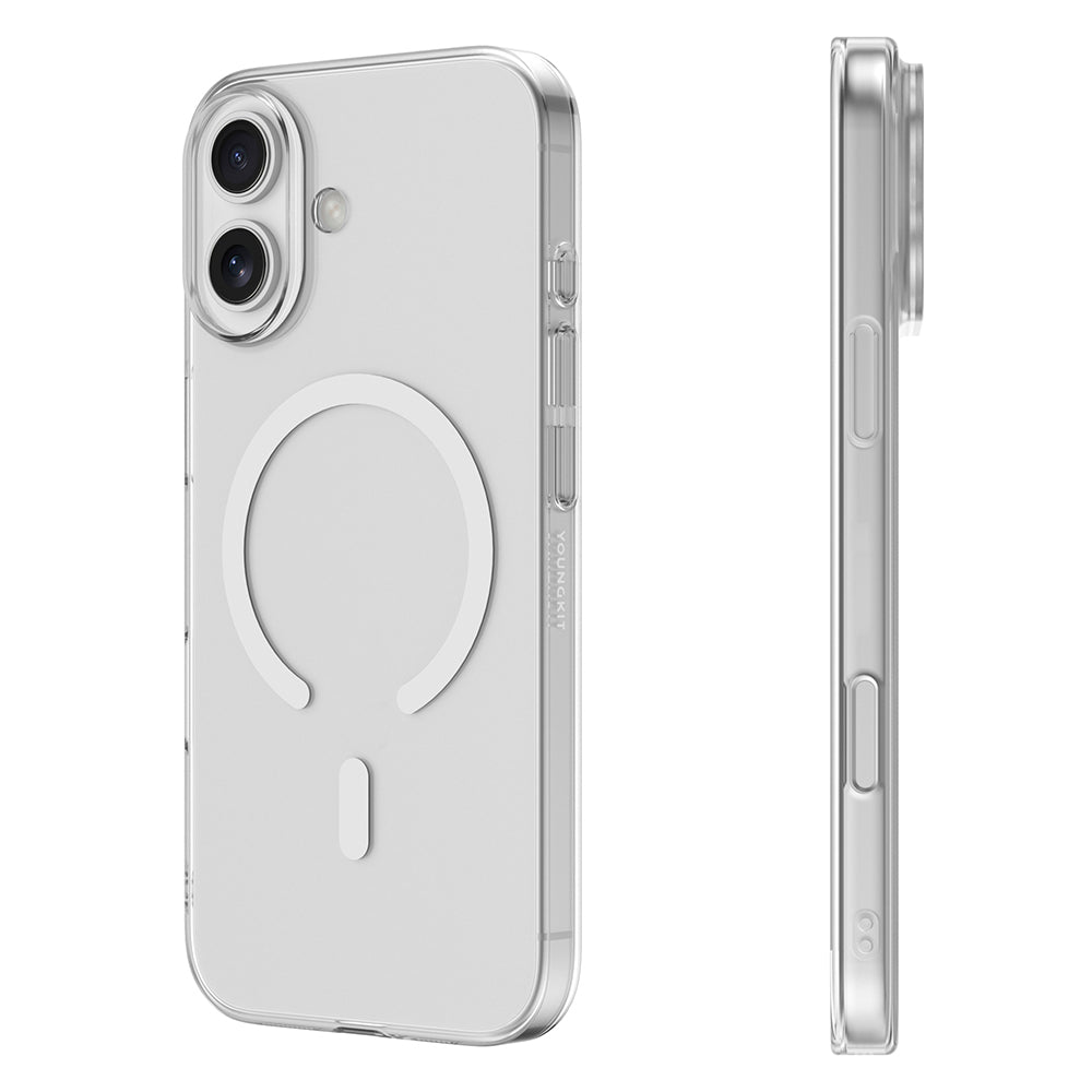 __vg|Şeffaf|0|6942288446610-01|Apple iPhone 17 Kılıf MagSafe Şarj Özellikli Youngkit High Definition Serisi Kapak