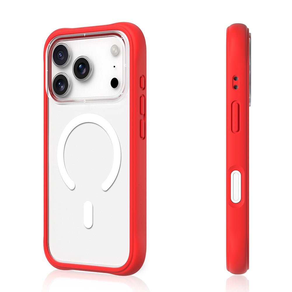 __vg|Kırmızı|0|6942288449390-01|Apple iPhone 17 Pro Kılıf MagSafe Şarj Özellikli Airbagli Youngkit Dynamic 2 Serisi Kapak