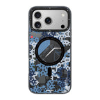 __vg|Mavi|0|6942288450419-01|Apple iPhone 17 Pro Kılıf MagSafe Şarj Özellikli Youngkit Camouflage Sykell Serisi Kapak