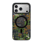__vg|Yeşil|0|6942288450426-01|Apple iPhone 17 Pro Kılıf MagSafe Şarj Özellikli Youngkit Camouflage Sykell Serisi Kapak