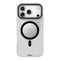 __vg|Gri|0|6942288450785-01|Apple iPhone 17 Pro Max Kılıf MagSafe Şarj Özellikli Disk Desenli Youngkit Disc Battle Kapak