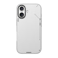 __vg|Gri|0|6942288452147-01|Apple iPhone 17 Kılıf MagSafe Şarj Özellikli Basit Mat Deri Desenli Youngkit Tech Fashion Serisi Kapak