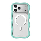 __vg|Açık Mavi|0|6942288454042-01|Apple iPhone 17 Pro Max Kılıf MagSafe Şarj Özellikli Youngkit Wave Clear Serisi Kapak