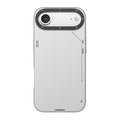 __vg|Gri|0|6942288457470-01|Apple iPhone 17 Air Kılıf MagSafe Şarj Özellikli Basit Mat Deri Desenli Youngkit Tech Fashion Serisi Kapak