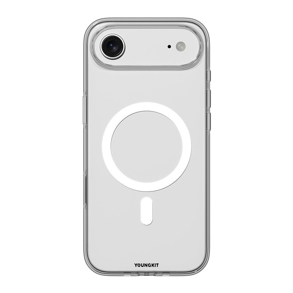 __vg|Şeffaf|0|6942288458187-01|Apple iPhone 17 Air Kılıf MagSafe Şarj Özellikli Youngkit Clear Serisi Kapak