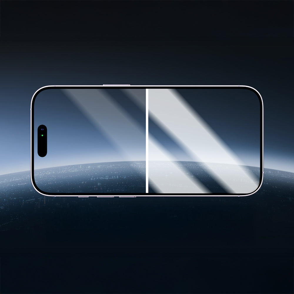 __vg|Şeffaf|5|6942288462658-06|Apple iPhone 17 Youngkit 2.5D Anti Reflective Parmak İzi Bırakmayan Temperli Cam Ekran Koruyucu