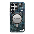 __vg|Mavi|0|6942288462771-01|Galaxy S26 Ultra Kılıf M-safe Şarj Özellikli Youngkit 360 Derece Standlı Technology Serisi Kapak