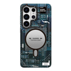 __vg|Mavi|0|6942288462771-01|Galaxy S26 Ultra Kılıf MagSafe Şarj Özellikli Youngkit 360 Derece Standlı Technology Serisi Kapak