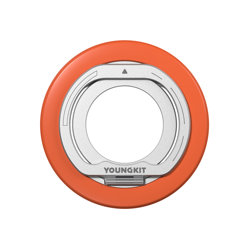 __vg|Turuncu|0|6942288471445-01|Youngkit Magnetik 360 Derece Dönebilen Dual Fold Rotating Serisi Parmak Ring Stand