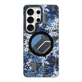 __vg|Mavi|0|6942288476167-01|Galaxy S26 Ultra Kılıf M-Safe Şarj Özellikli Youngkit Camouflage Sykell Serisi Kapak