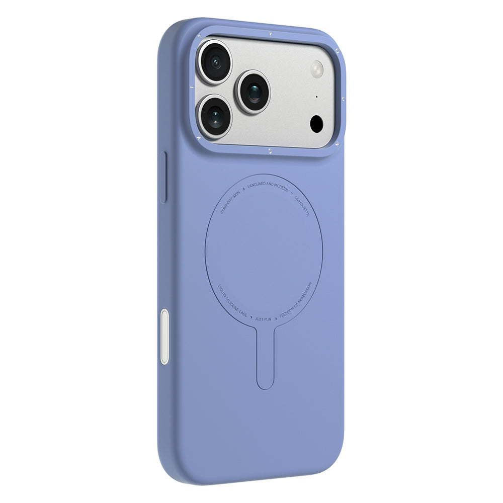 __vg|Açık Mavi|1|6942288488474-02|Apple iPhone 17 Pro Max Kılıf MagSafe Şarj Özellikli Youngkit Morandi Serisi Kapak