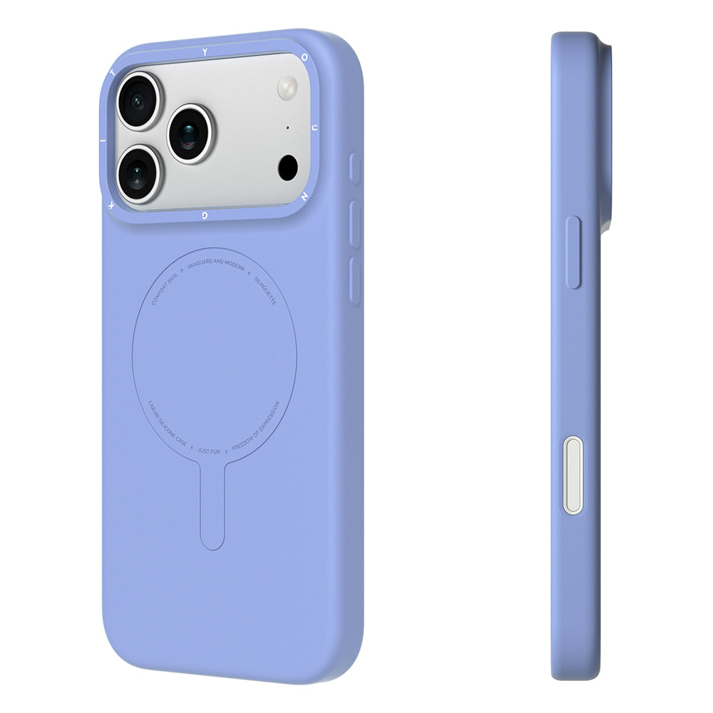 __vg|Açık Mavi|2|6942288488474-03|Apple iPhone 17 Pro Max Kılıf MagSafe Şarj Özellikli Youngkit Morandi Serisi Kapak