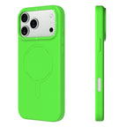 __vg|Fıstık Yeşili|2|6942288491115-03|Apple iPhone 17 Pro Max Kılıf MagSafe Şarj Özellikli Youngkit Morandi Serisi Kapak