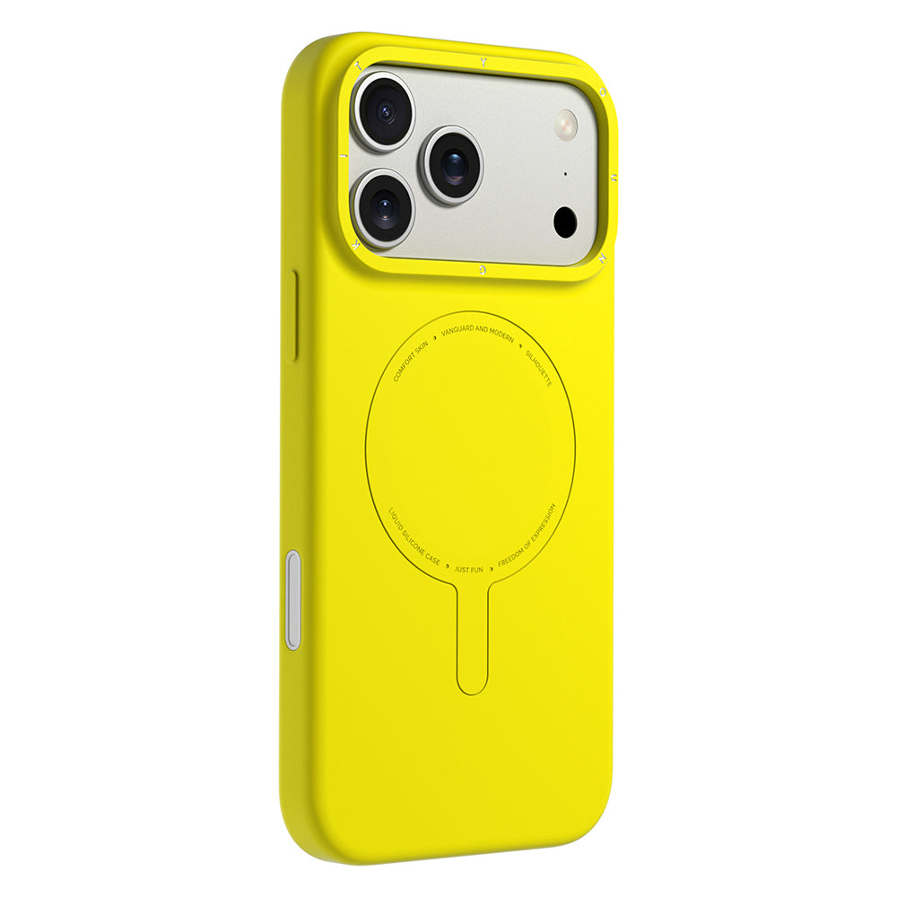 __vg|Sarı|1|6942288491122-02|Apple iPhone 17 Pro Max Kılıf MagSafe Şarj Özellikli Youngkit Morandi Serisi Kapak