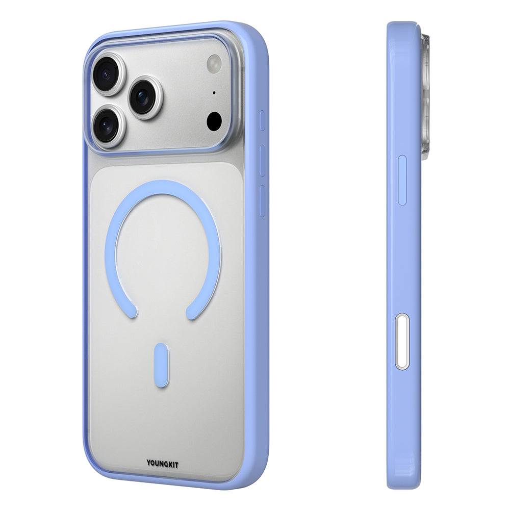 __vg|Mavi|0|6942288496530-01|Apple iPhone 17 Pro Max Kılıf MagSafe Şarj Özellikli Youngkit High Definition Serisi Kapak