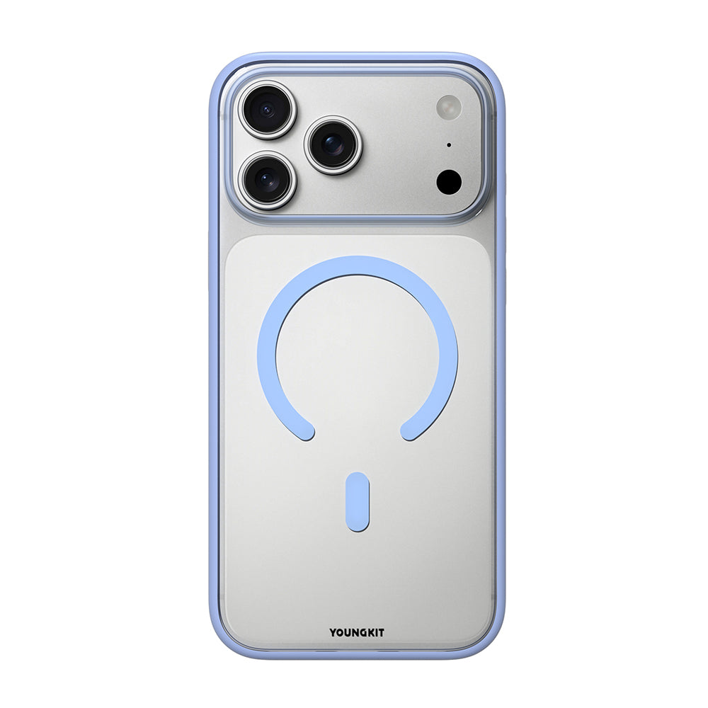 __vg|Mavi|1|6942288496530-02|Apple iPhone 17 Pro Max Kılıf MagSafe Şarj Özellikli Youngkit High Definition Serisi Kapak