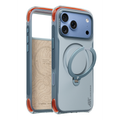 Torras Apple iPhone 18 Pro Ostand Q3 Air Pro Standlı Magsafe Kapak - Mavi
