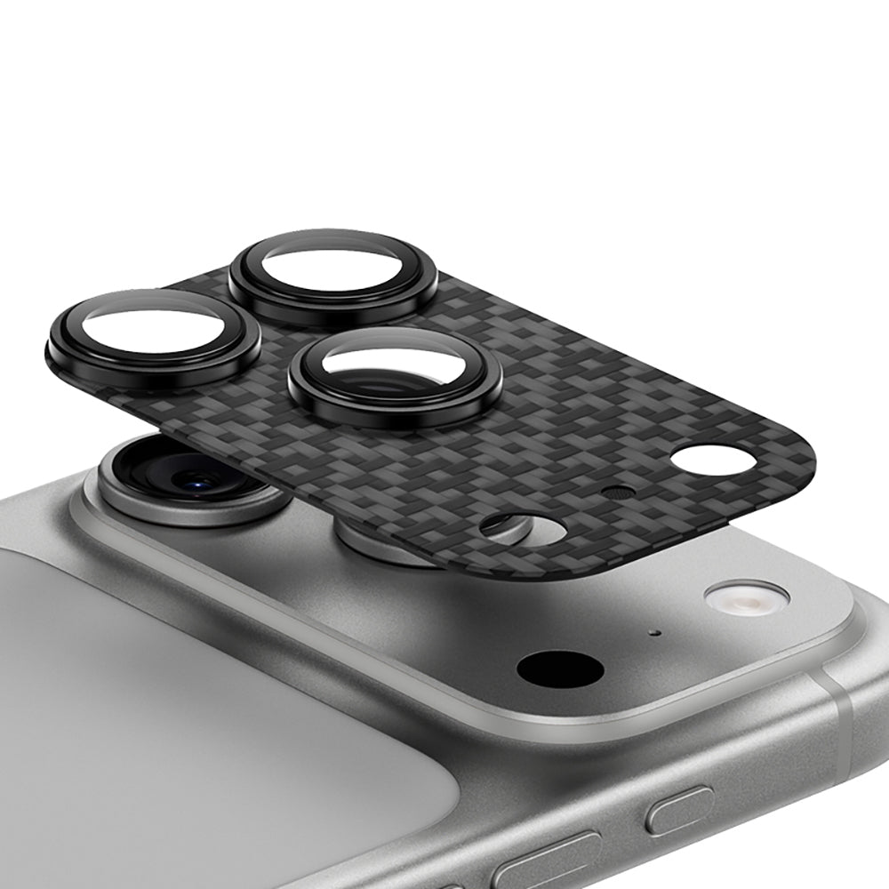 __vg|Siyah|0|6948005920630-01|Apple iPhone 17 Pro Max Benks ArmorWarrior ArmorGrid Serisi Kevlar Kamera Lens Koruyucu