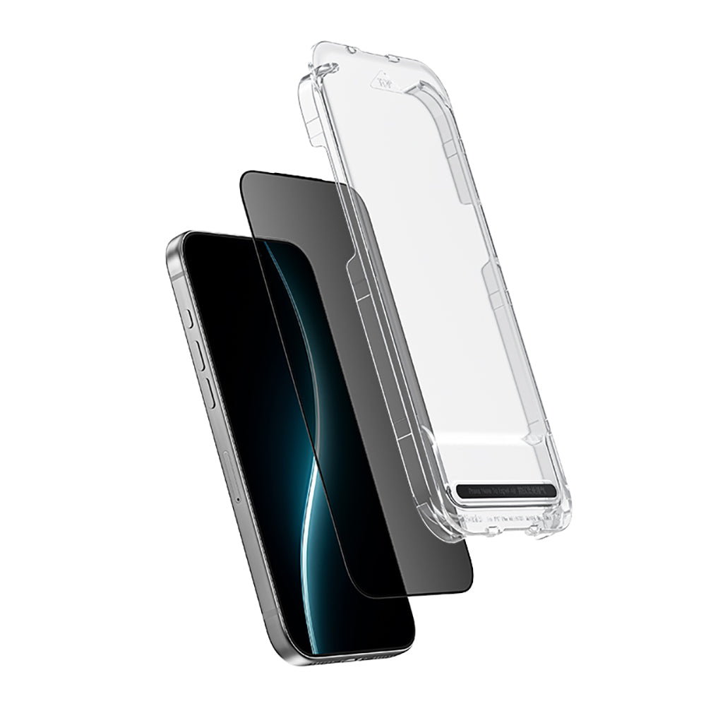 __vg|Siyah|0|6948005922610-01|Apple iPhone 17 Pro Max Benks OmniWarrior Privacy Cam Ekran Koruyucu + Kolay Uygulama Aparatlı