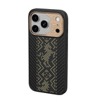 __vg|Siyah|2|6948005929909-03|Apple iPhone 17 Pro Max Kılıf MagSafe Şarj Özellikli Karbon Fiber Tasarımlı Benks Knight ArmorPro Kevlar Kapak