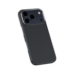 Apple iPhone 18 Pro Kılıf Karbon Fiber MagSafe Şarj Özellikli Benks Armor Air Yükseltimiş Kamera Çerçevesi C1 600D Kevlar Kapak - Siyah