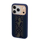 __vg|Lacivert|5|6948005933050-06|Apple iPhone 17 Pro Max Kılıf MagSafe Şarj Özellikli Karbon Fiber Tasarımlı Benks Knight ArmorPro Kevlar Kapak