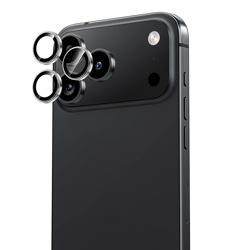 __vg|Gri|0|6948005961596-01|Apple iPhone 17 Pro Max Benks AR Glass Warrior Premium Cam Kamera Lens Koruyucu