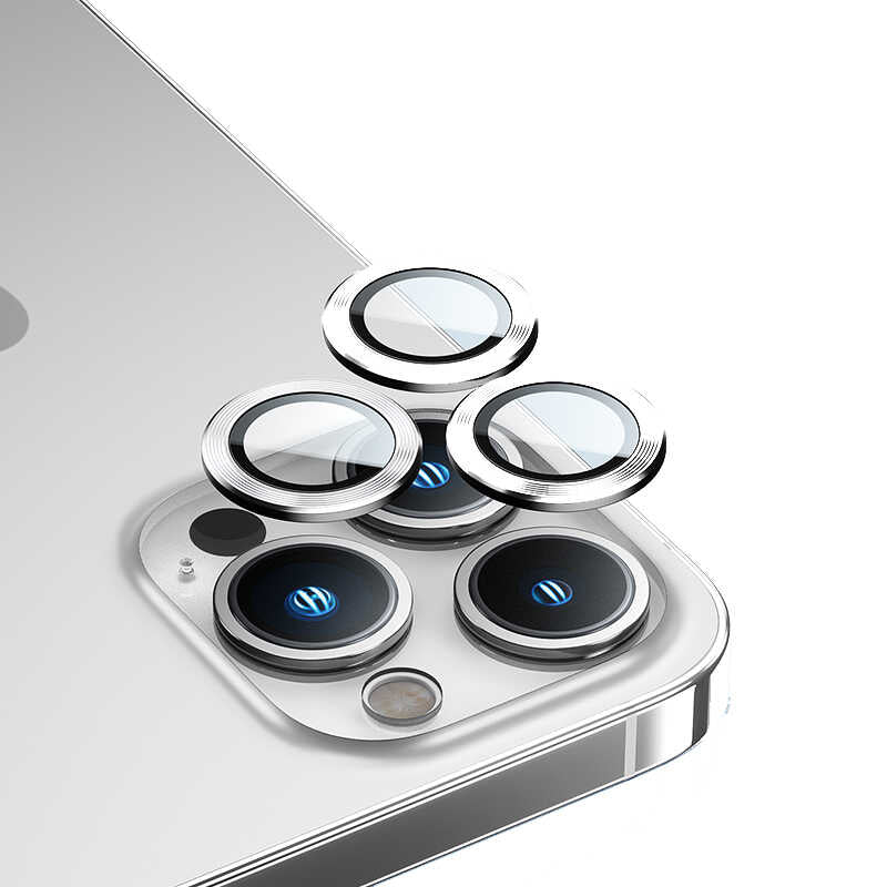 __vg|Gümüş|0|6948005984595-01|Apple iPhone 14 Pro Max Benks New KR Kamera Lens Koruyucu