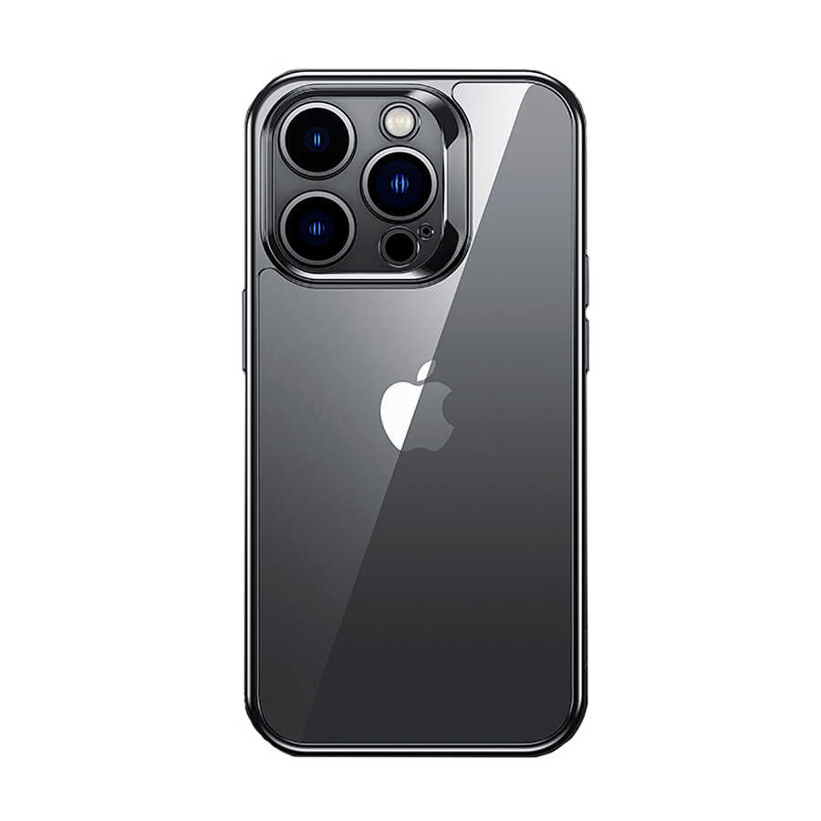 __vg|Siyah|0|6948005985004-01|Apple iPhone 14 Pro Max Kılıf Benks Electroplating TPU Kapak Ekran Koruyucu Hediyeli