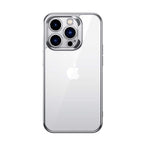 __vg|Gümüş|0|6948005985288-01|Apple iPhone 14 Pro Max Kılıf Benks Electroplating TPU Kapak Ekran Koruyucu Hediyeli