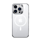__vg|Gümüş|0|6948005985325-01|Apple iPhone 14 Pro Max Kılıf MagSafe Şarj Özellikli Premium Cam Arka Yüzey Benks Electroplated Kapak