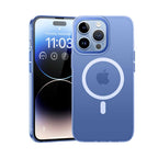__vg|Mavi|0|6948005987237-01|Apple iPhone 14 Pro Max Kılıf Wireless Şarj Destekli Benks Magnetik Haze Kapak