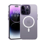 __vg|Derin Mor|0|6948005987275-01|Apple iPhone 14 Pro Max Kılıf Wireless Şarj Destekli Benks Magnetik Haze Kapak