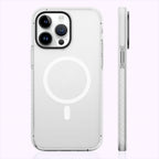 __vg|Beyaz|0|6948005988579-01|Apple iPhone 14 Pro Max Kılıf MagSafe Şarj Özellikli Mat Arka Yüzey Benks Drop Resistance Kapak