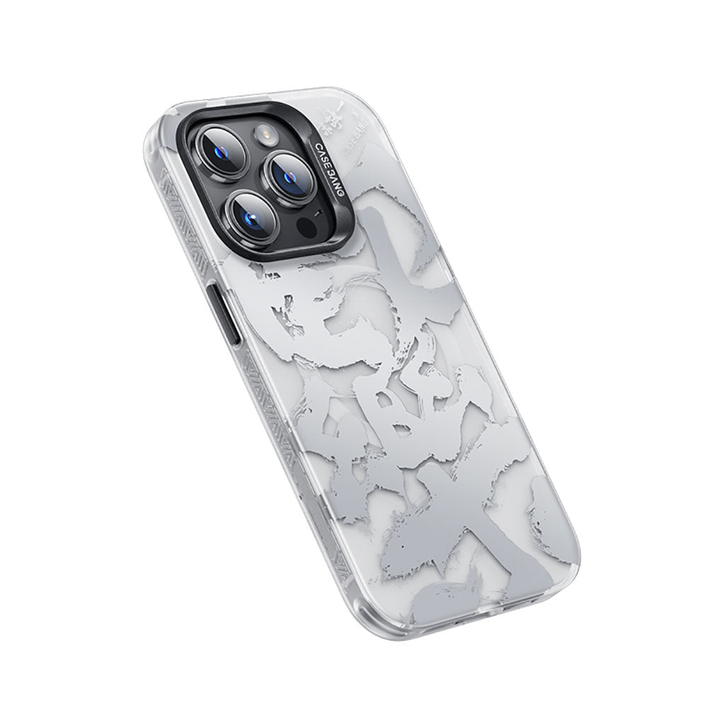 __vg|Beyaz|0|6948005990756-01|Apple iPhone 14 Pro Max Kılıf MagSafe Şarj Özellikli Benks Casebang Calligraphy Joy Kapak