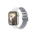 __vg|Beyaz|0|6948005999148-01|Apple Watch 44mm Benks Vintage Genuine Leather Serisi Deri Kordon Strap Kayış