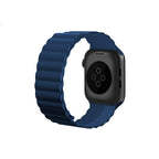 __vg|Lacivert|0|6950941409551-01|Apple Watch 42mm Kordon Raptic Magnetik Tak Çıkar Silikon Strap Kayış