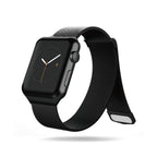 __vg|Siyah|0|6950941467483-01|Apple Watch 7 45mm Raptic Hybrid Serisi Metal Hasır Kordon