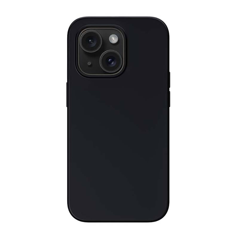 __vg|Siyah|0|6955482515365-01|Apple iPhone 14 Kılıf M-safe Şarj Özellikli Liquid Silikon Recci Mousse Serisi Kapak